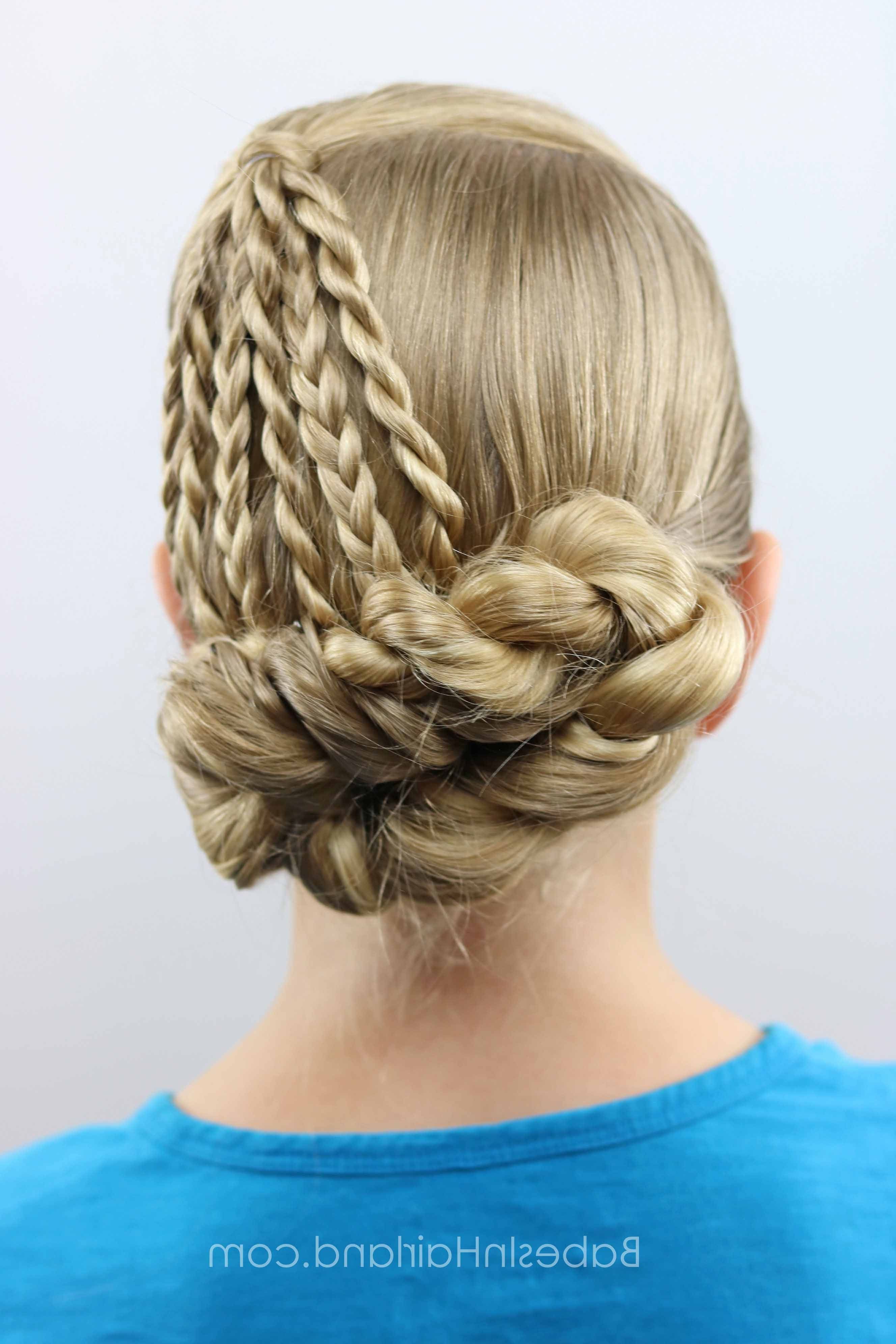 A Perfect And Easy Updo For Summer Inside Most Recently Released Braided And Twisted Off Center Prom Updos (View 12 of 20)