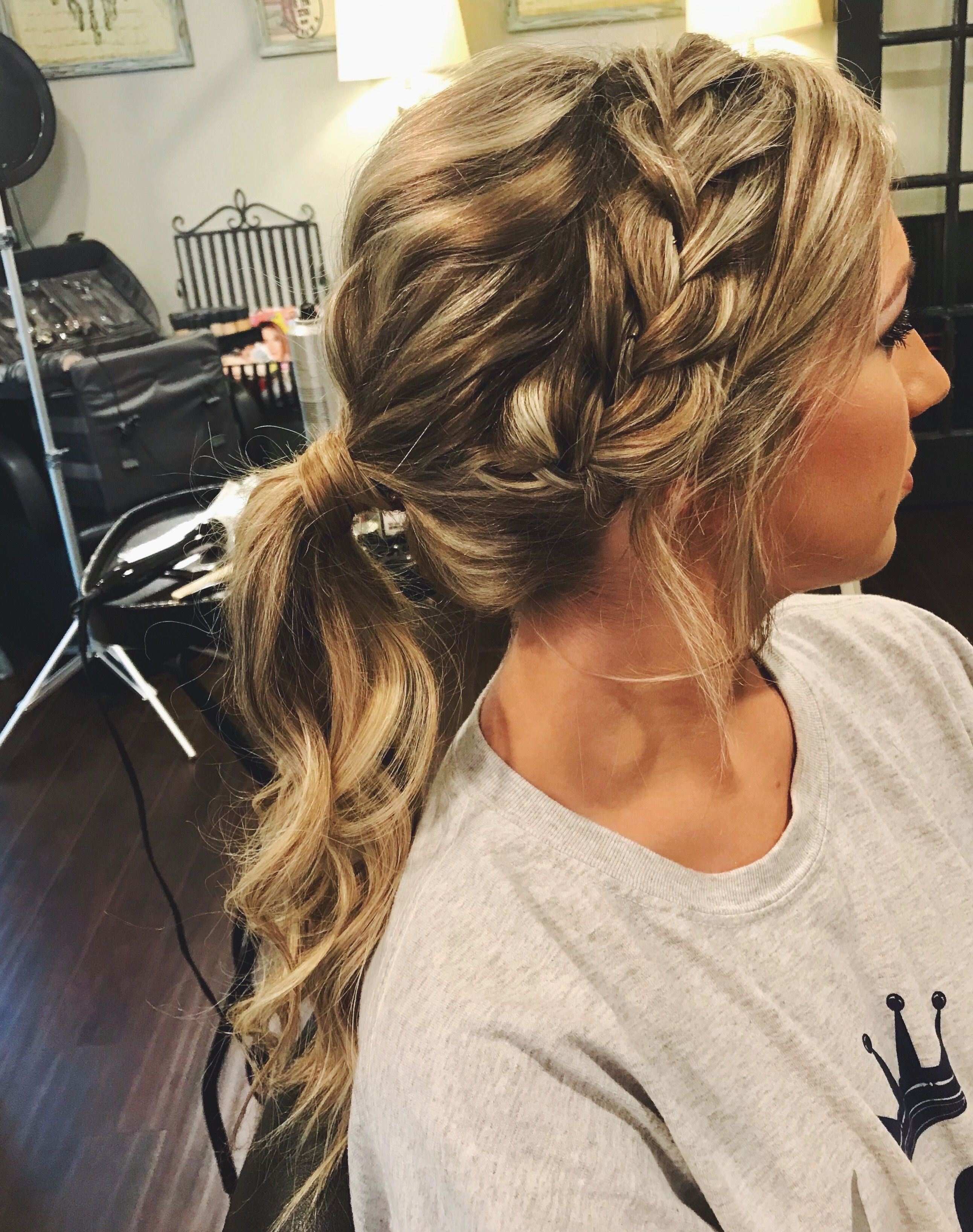 Braid Prom Hairstyles Inspirational Wedding Hairstyles For Toddlers Throughout Most Popular Chic Waterfall Braid Prom Updos (View 18 of 20)
