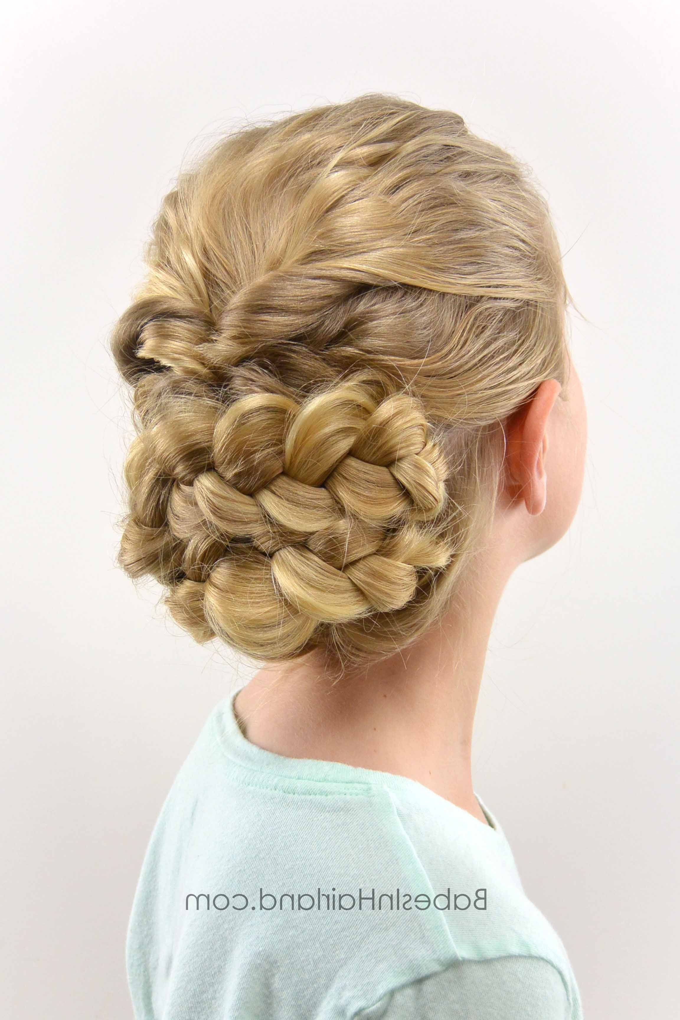 Easy Romantic Braided Updo – Babes In Hairland In Well Liked Romantic Prom Updos With Braids (View 18 of 20)