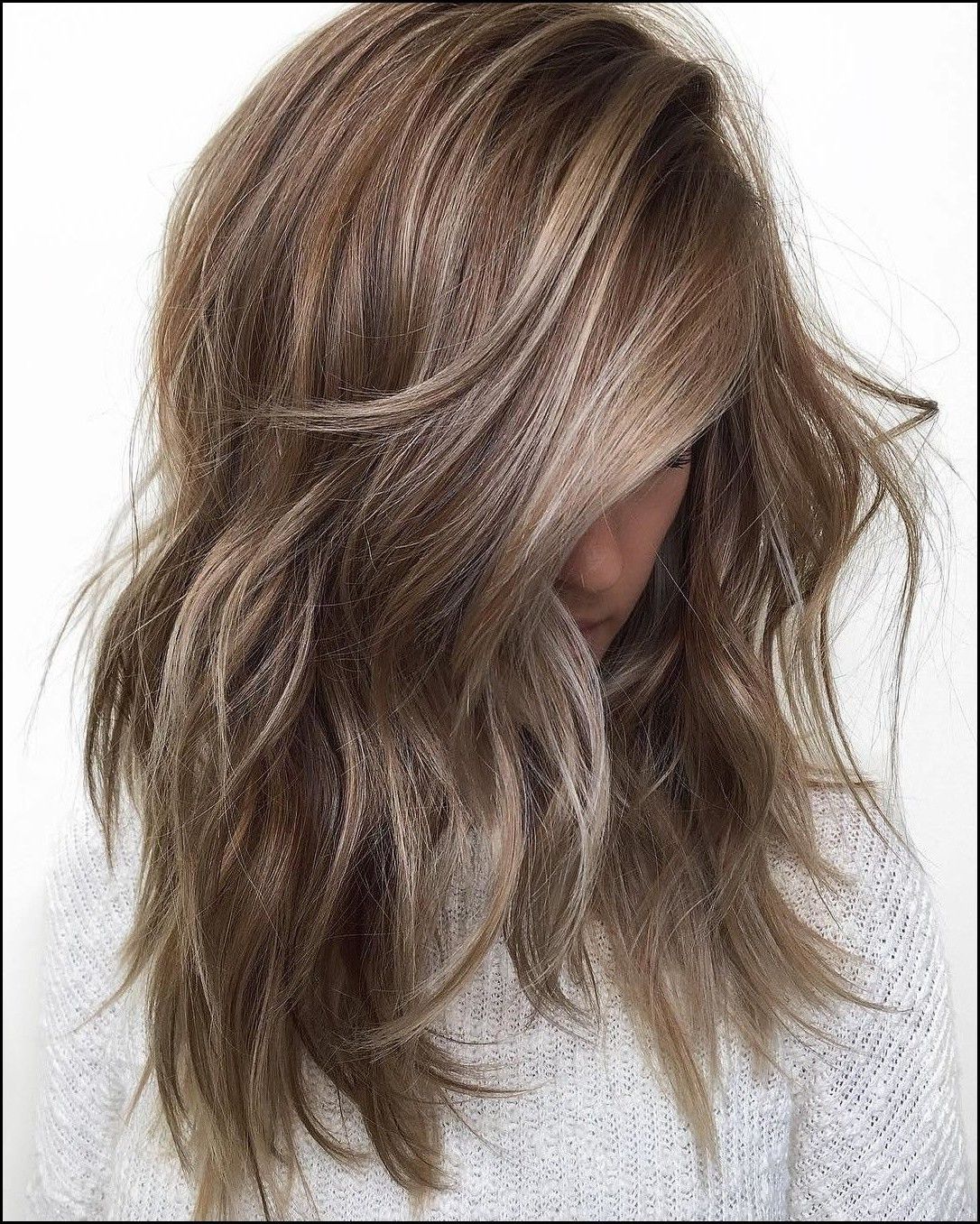 Famous Brown Blonde Hair With Long Layers Hairstyles With Regard To 10 Medium Length Hair Color Heaven – Beige – Brown – Blonde & Gray (Gallery 20 of 20)