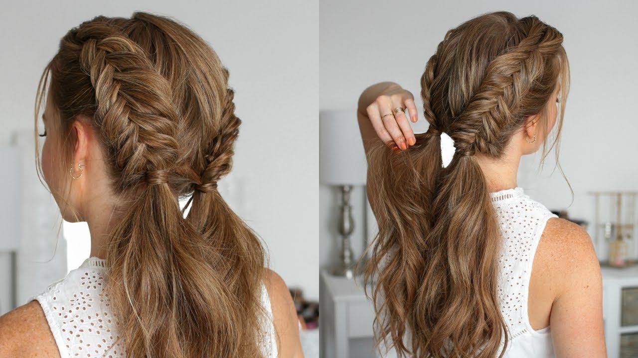 Favorite Double Fishtail Braids For Prom Throughout Double Dutch Fishtail Braids (View 1 of 20)
