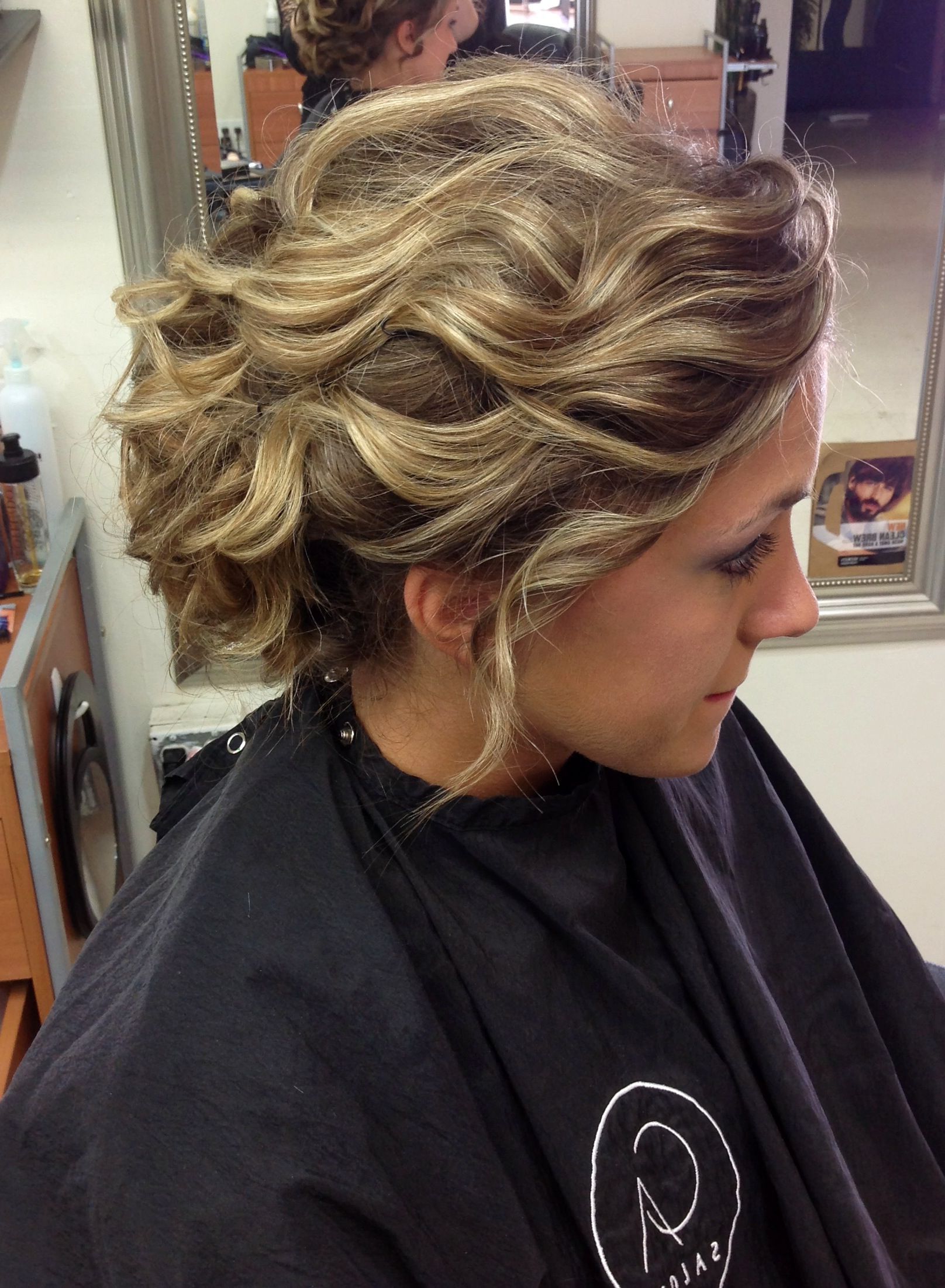 Hair Styles, Wavy Updo, Long Hair Styles Pertaining To Well Liked Loose Messy Waves Prom Hairstyles (View 6 of 20)