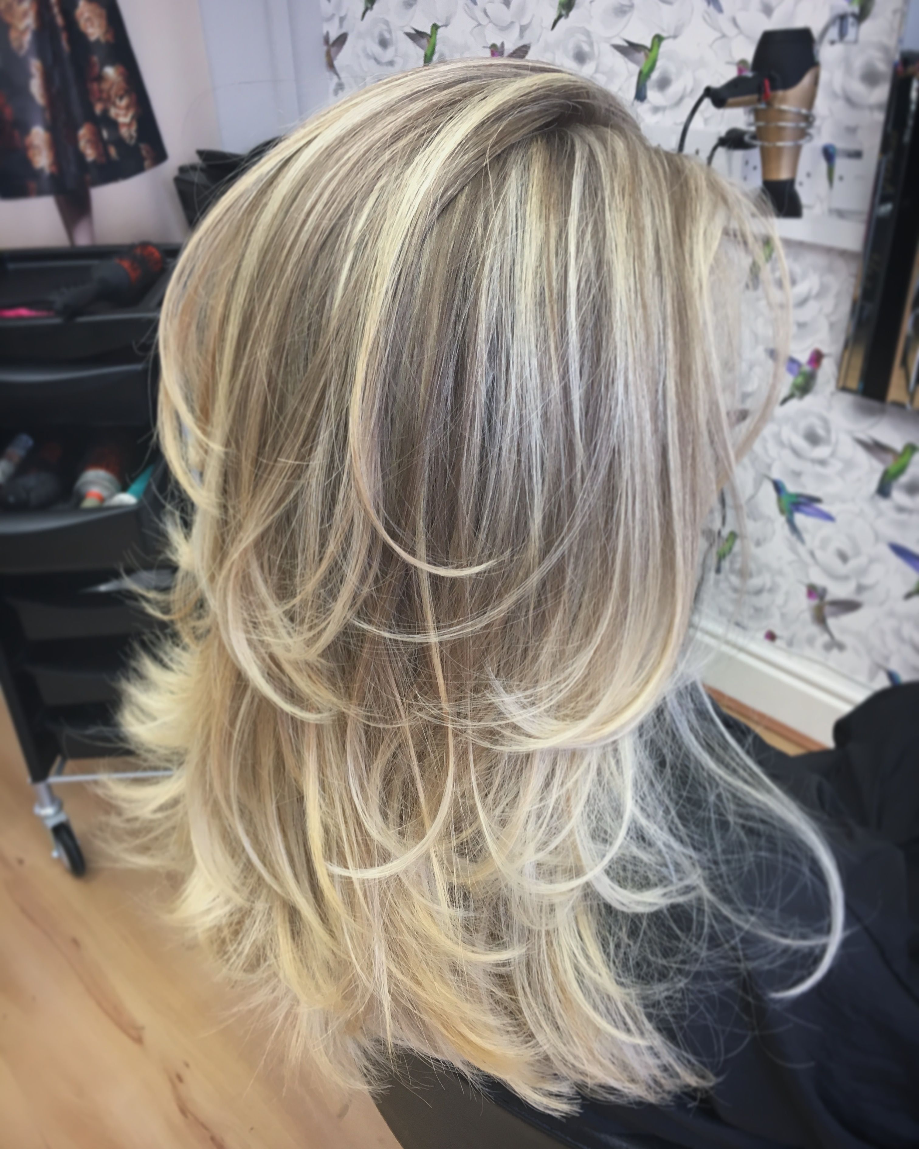 Long Layers, Blonde Balayage, Blonde Highlights, Ash Blonde, Layers In 2018 Long Layered Ombre Hairstyles (View 16 of 20)