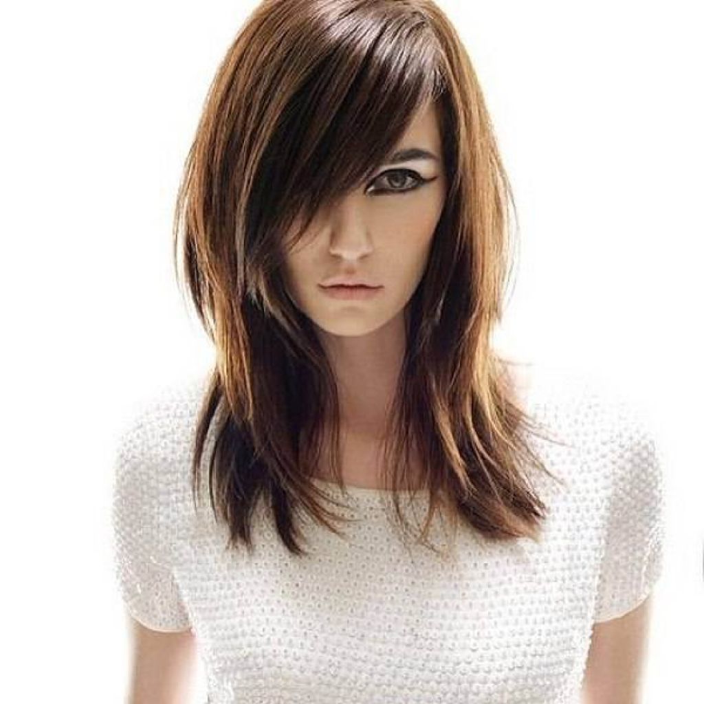 Long Thin Hair, Medium Throughout Widely Used Edgy V Line Layers For Long Hairstyles (View 16 of 20)