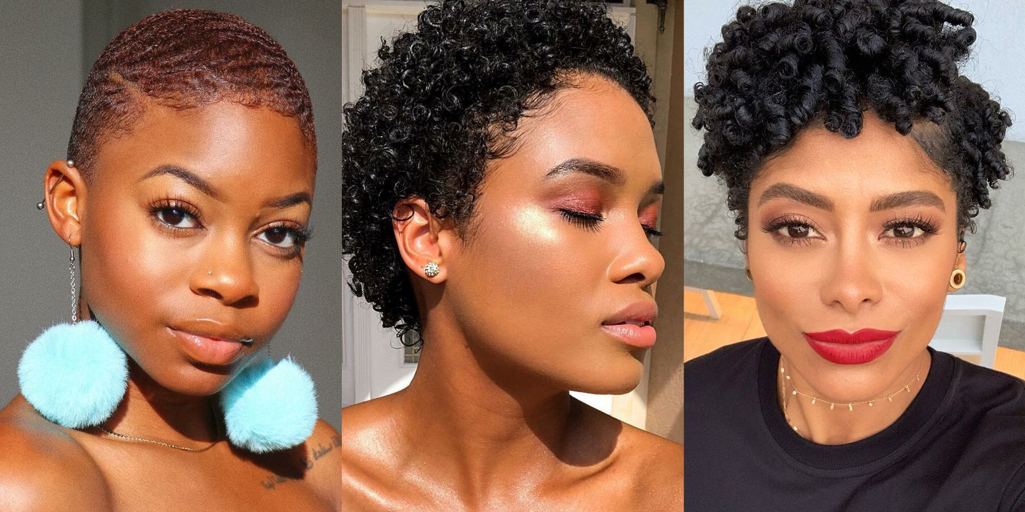 Most Current Double Twist And Curls To One Side Prom Hairstyles With 14 Short Natural Hairstyles – The Best Hairstyles For Short Natural Hair (Gallery 20 of 20)