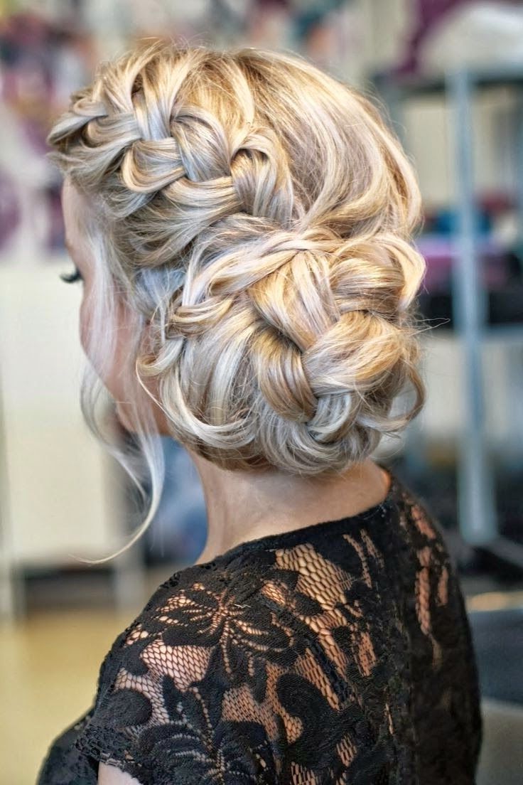 Most Recent Braided And Twisted Off Center Prom Updos Throughout These Stunning Wedding Hairstyles Are Pure Perfection (View 1 of 20)