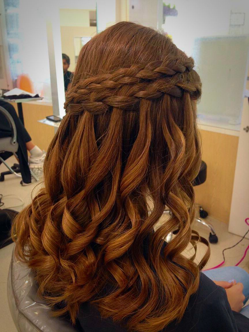 Most Up To Date Double Braided Prom Updos Inside Prom, Dance, Or Wedding Special Occasion Half Up Half Down Double (View 8 of 20)
