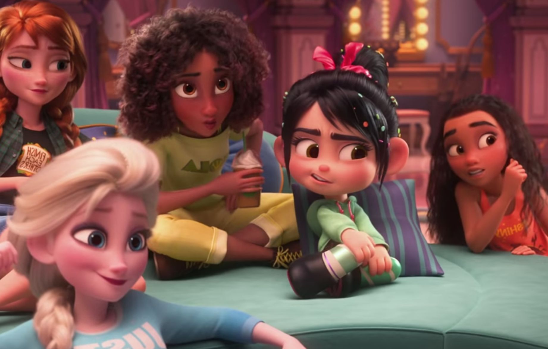 Popular Princess Like Side Prom Downdos Intended For Ralph Breaks The Internet' Receives Criticism For Appearance Of (View 12 of 20)