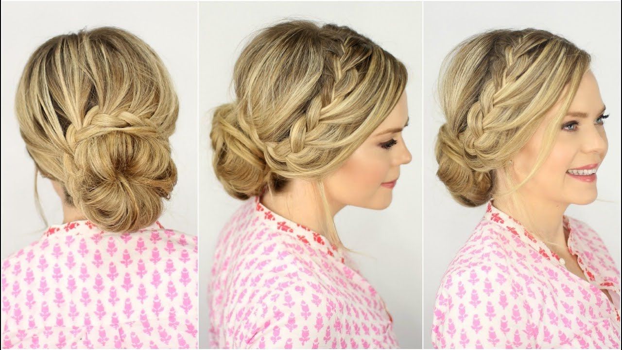 Recent Double Braided Prom Updos Regarding French Lace Braid Updo (View 3 of 20)