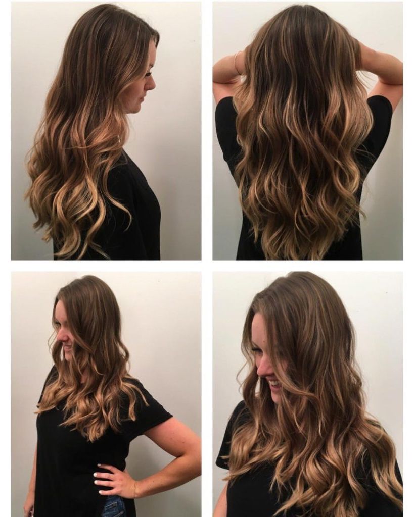 Women's Wavy Waterfall Layers With Soft Brown Balayage Long Hairstyle With Regard To Favorite Long Layered Brunette Hairstyles With Curled Ends (View 16 of 20)