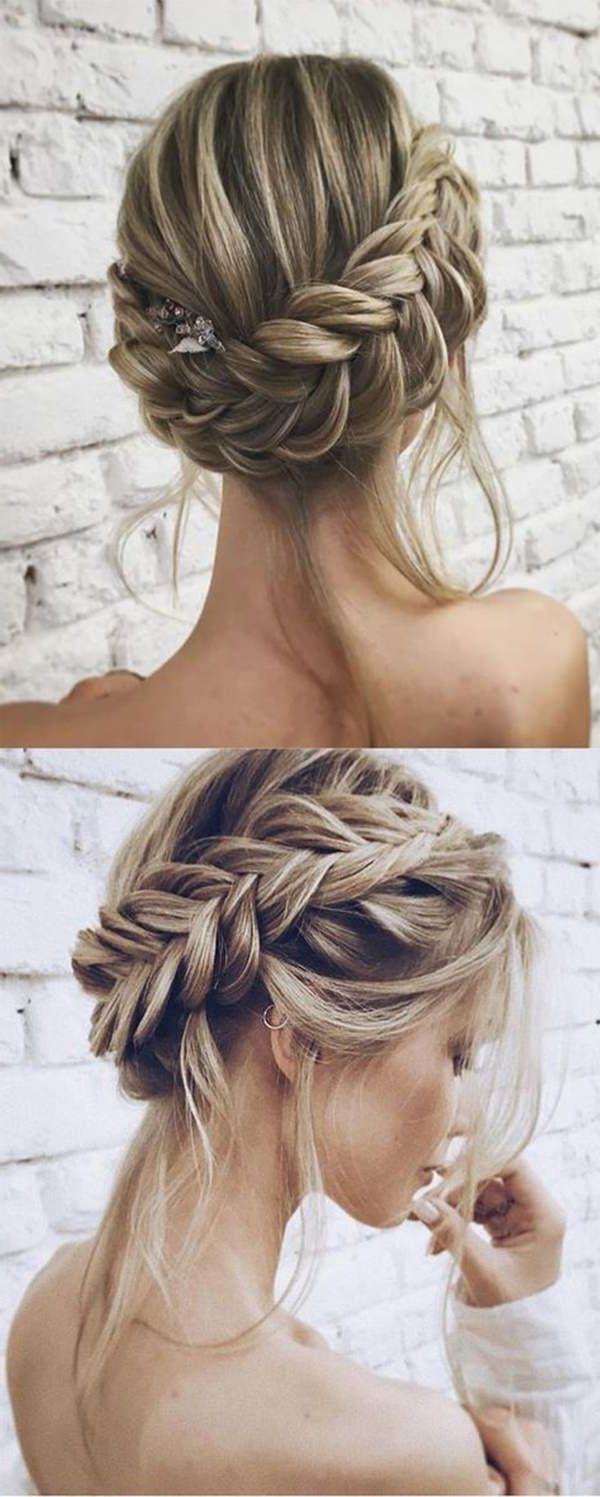145 Exquisite Wedding Hairstyles For All Hair Types For Popular Flowy Goddess Hairstyles (View 13 of 20)