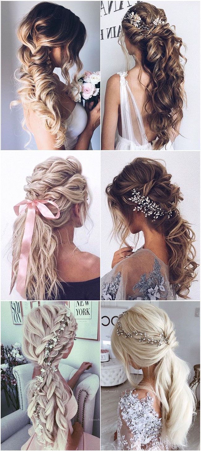 2019 Messy Fishtail Hairstyles For Oblong Faces In 62 Wedding Hairstyles From Ulyana Aster To Get You Inspired In  (View 11 of 20)