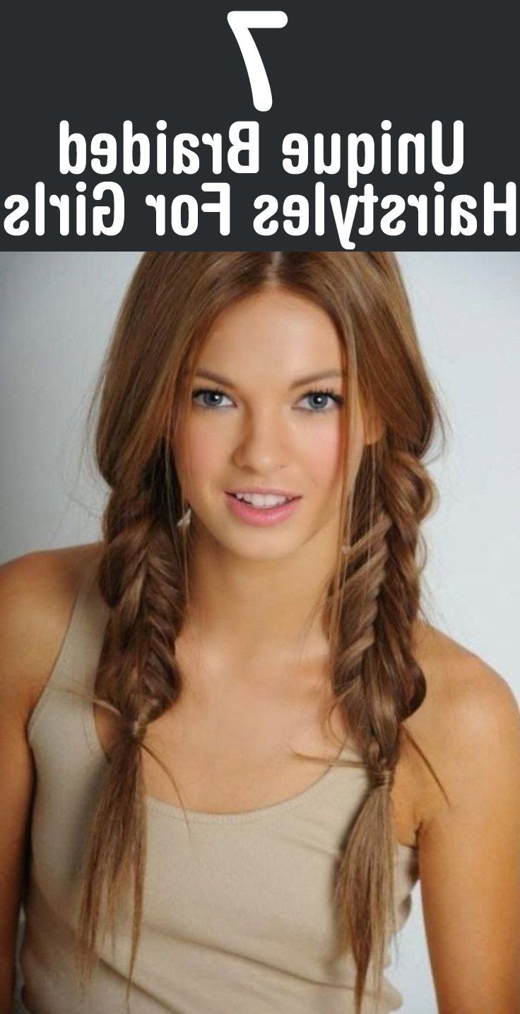 2020 Messy Fishtail Hairstyles For Oblong Faces With Regard To 15 Cute Fishtail Braids You Should Not Miss – Pretty Designs (View 15 of 20)