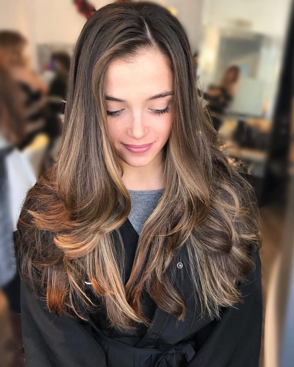 26 Prettiest Hairstyles For Long Straight Hair In 2019 Pertaining To 2019 Chopped Chocolate Brown Hairstyles For Long Hair (View 17 of 20)
