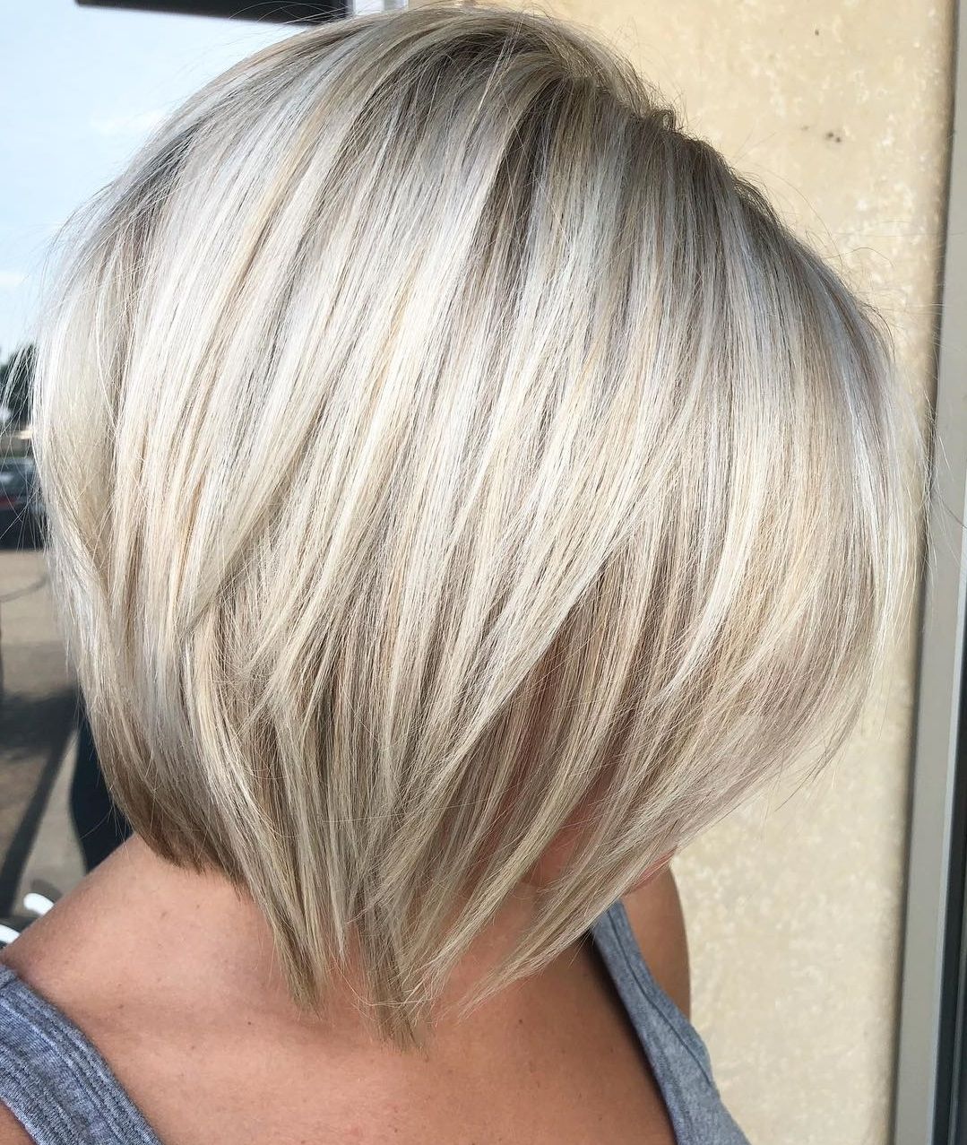 45 Short Hairstyles For Fine Hair To Rock In 2019 For Current Straight Graded Haircuts With Layering (View 15 of 20)