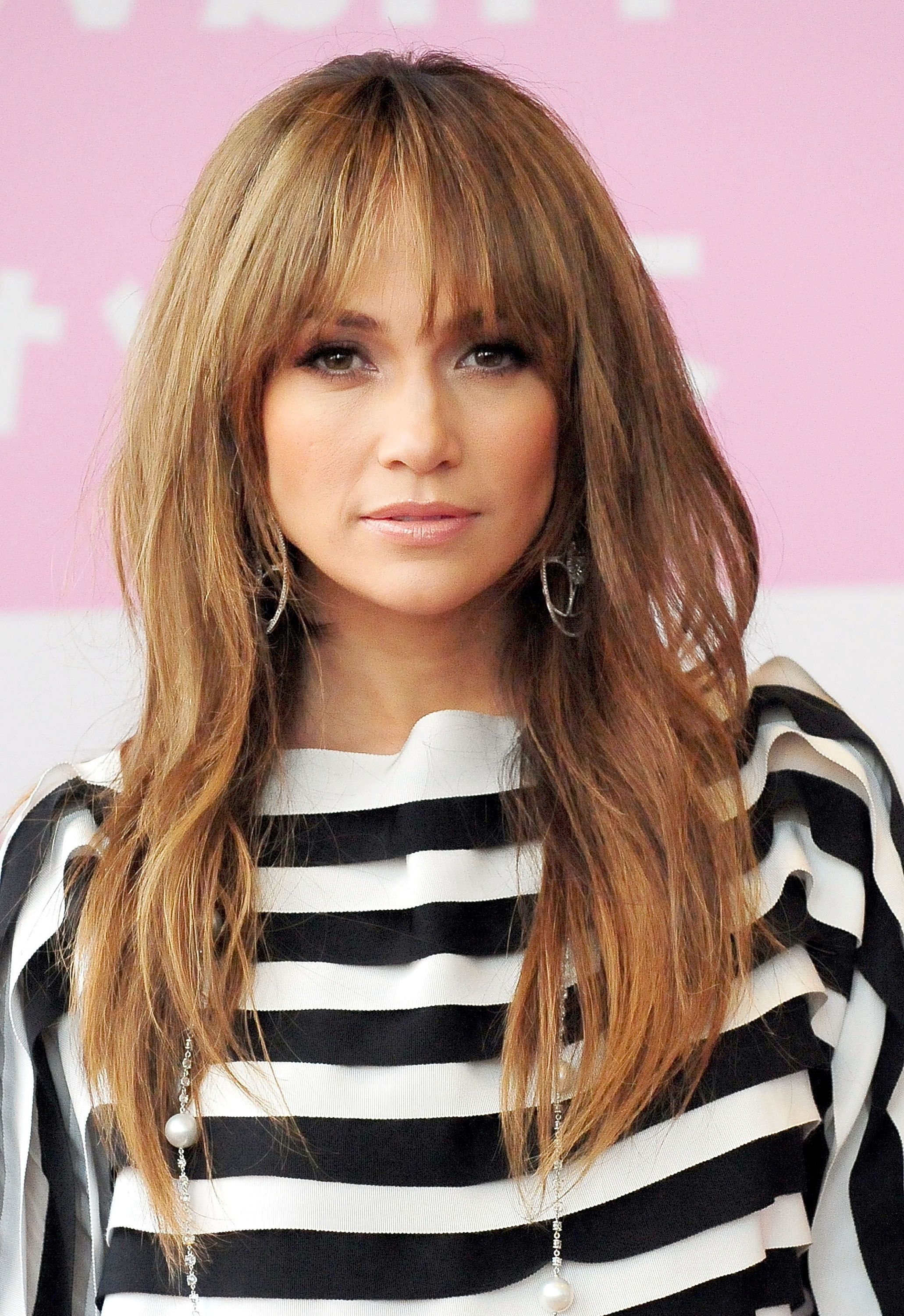 Best And Newest Long Side Parted Haircuts With Razored Layers Throughout 35 Best Hairstyles With Bangs – Photos Of Celebrity Haircuts With Bangs (View 20 of 20)