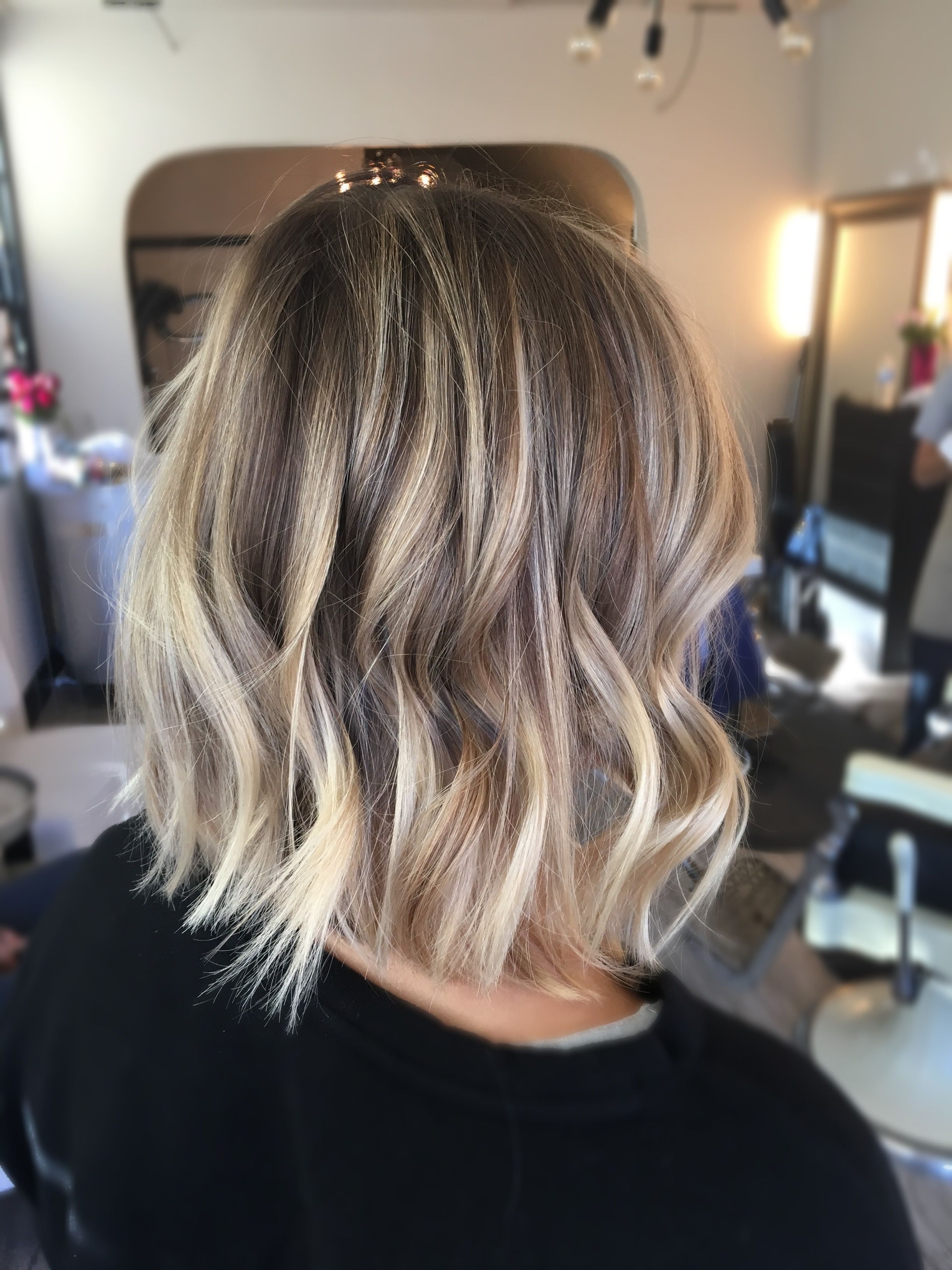 Current Razored Blonde Lob Hairstyles Throughout Blonde Dimensional Balayage :) And A Long Bob Razored For Texture (View 3 of 20)