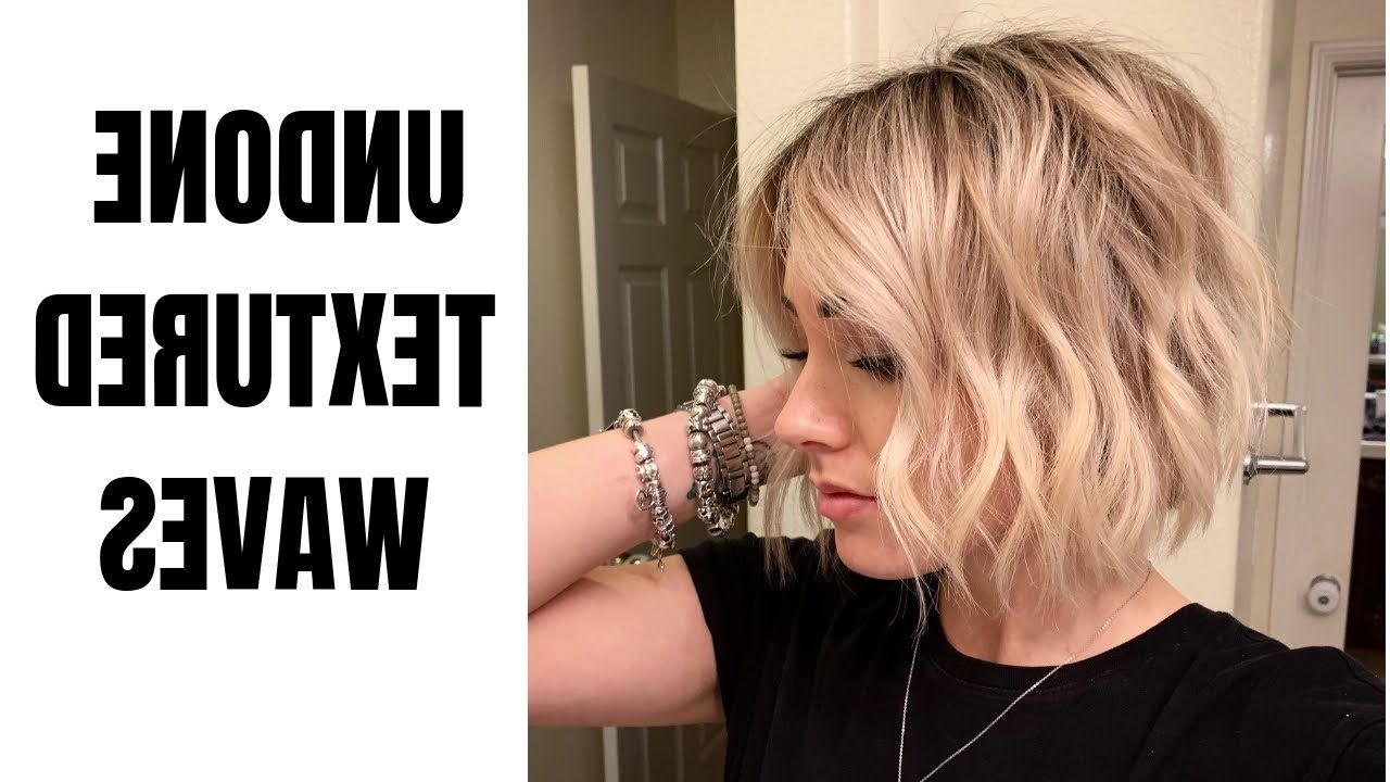 How To Get Beach Waves On Short Hair: The 6 Easiest Tutorials Intended For Newest Messy Hairstyles With Beachy Waves (View 19 of 20)