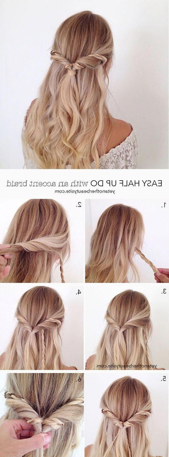 Most Current Flowy Goddess Hairstyles Intended For Half Up Half Down Wedding Hairstyle, Beautiful Flowy Hair Is (View 5 of 20)