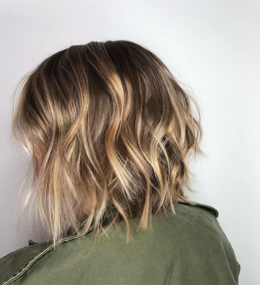 Most Recently Released Razored Blonde Lob Hairstyles Pertaining To 47 Popular Short Choppy Hairstyles For  (View 17 of 20)