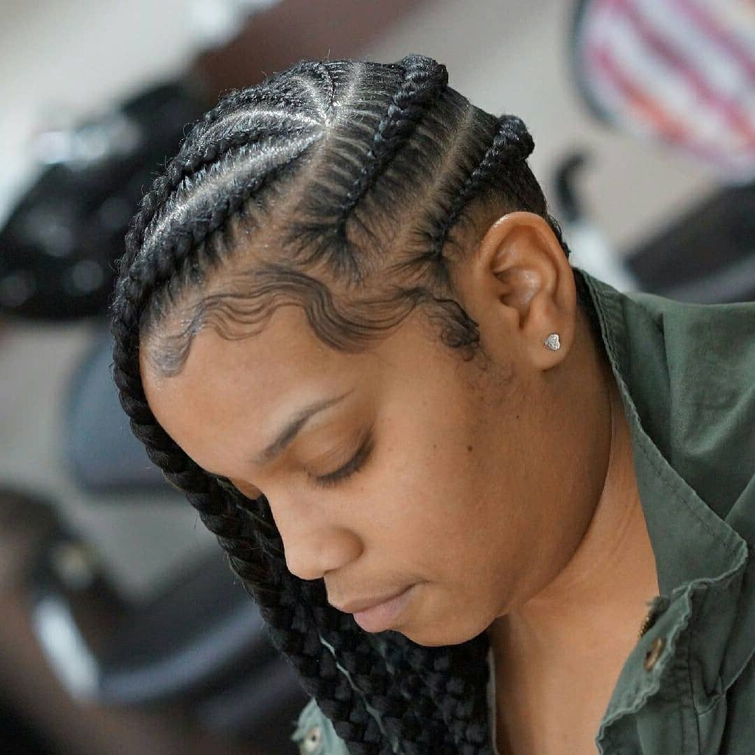 Preferred Cornrow Braids Hairstyles In 155 Cornrow Braids Collection You Cannot Miss! – Prochronism (View 8 of 20)