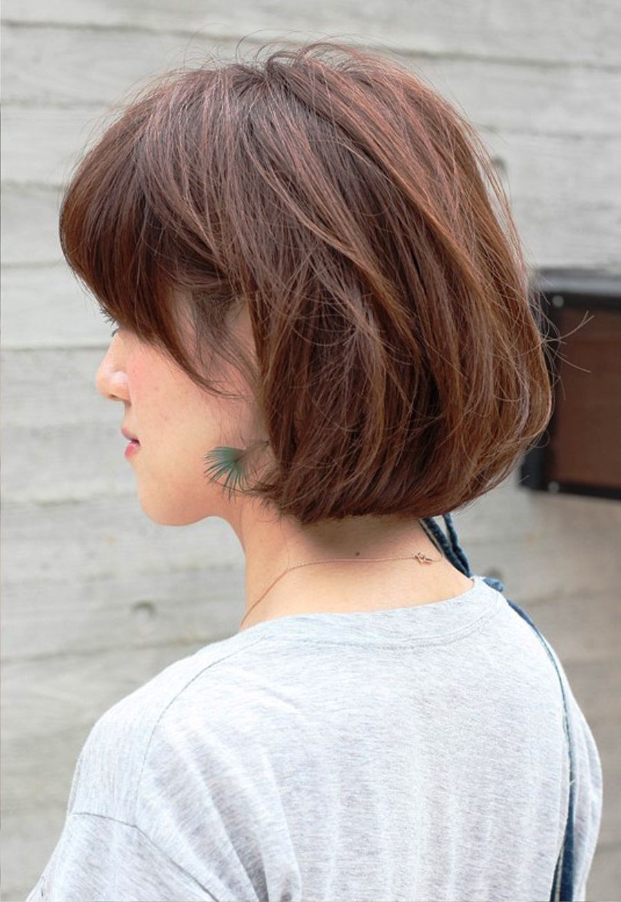 Side View Of Short Messy Bob Hairstyle Hairstyles Ideas – Side View For Fashionable Short Messy Bob Hairstyles (Gallery 20 of 20)