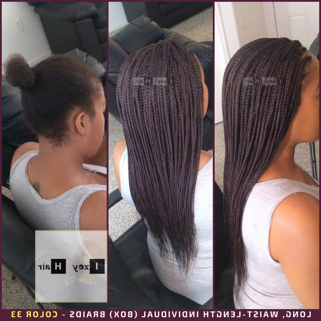 10 New Photos Of Box Braids – 2018 For Most Up To Date Layered Micro Box Braid Hairstyles (View 15 of 20)