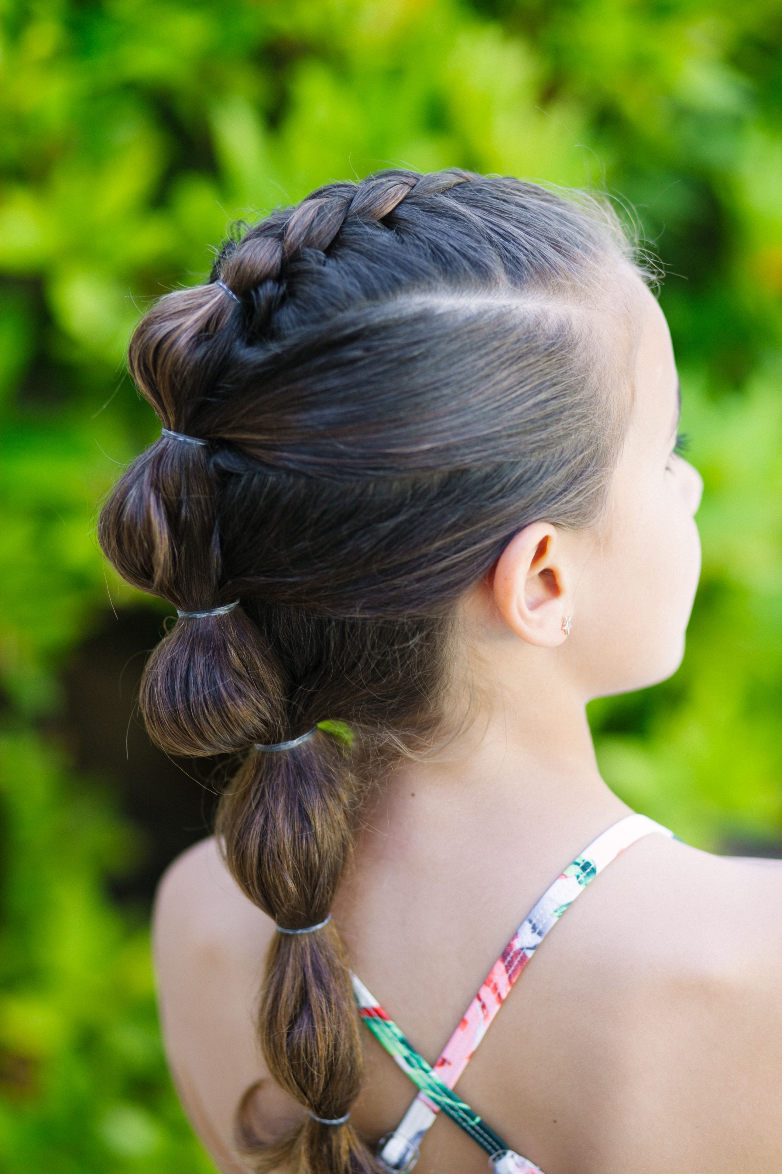 15 Little Girl Hairstyles For School – Million Ways To Mother Intended For Favorite Bubble Pony Updo Hairstyles (View 18 of 20)