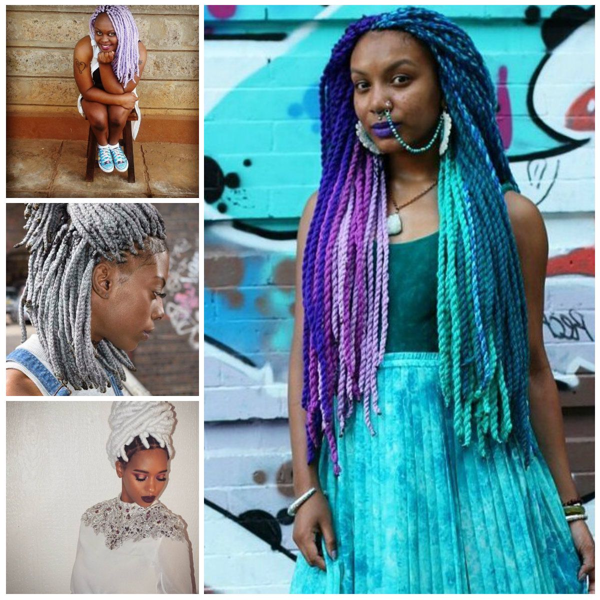 2019 Haircuts, Hairstyles And Hair Colors Throughout Most Up To Date Side Swept Yarn Twists Hairstyles (View 18 of 20)
