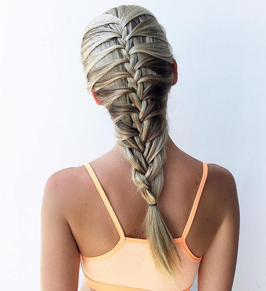 2020 Mermaid Inception Braid Hairstyles Pertaining To 20 Magical Ways To Style A Mermaid Braid (View 1 of 20)