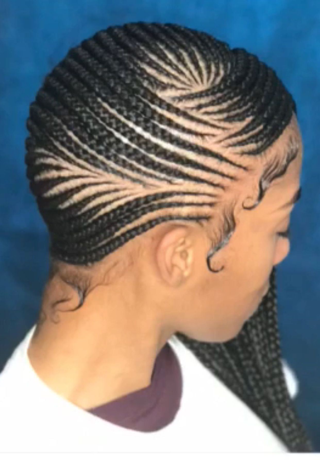 2020 Side Cornrows Braided Hairstyles Within Braids, Feed In Braids, Goddess Braids, Cornrows, Natural (View 4 of 20)