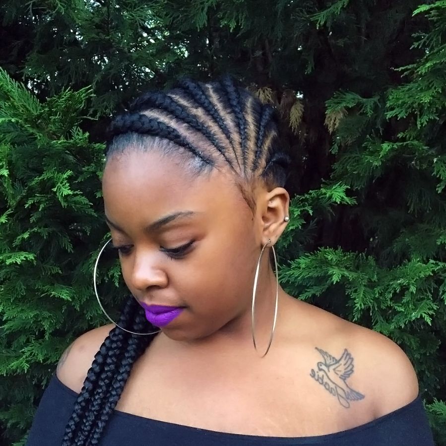 25 Awesome Ghana Braids Ideas — Tradition And Modernity With Trendy Chunky Ghana Braid Hairstyles (View 5 of 20)