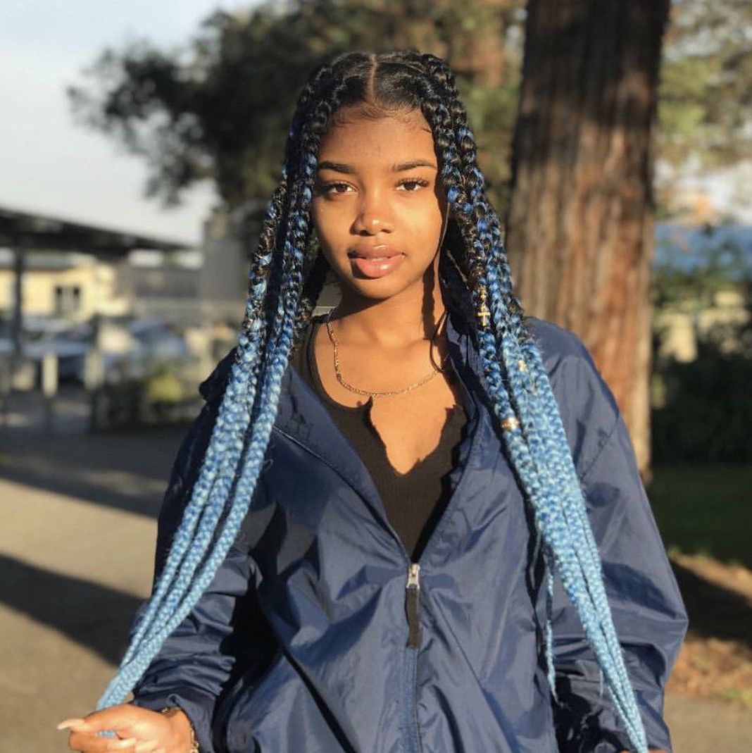 25 Charming Lemonade Braids To Rock Your Appearance Throughout 2019 Full Scalp Patterned Side Braided Hairstyles (Gallery 19 of 20)