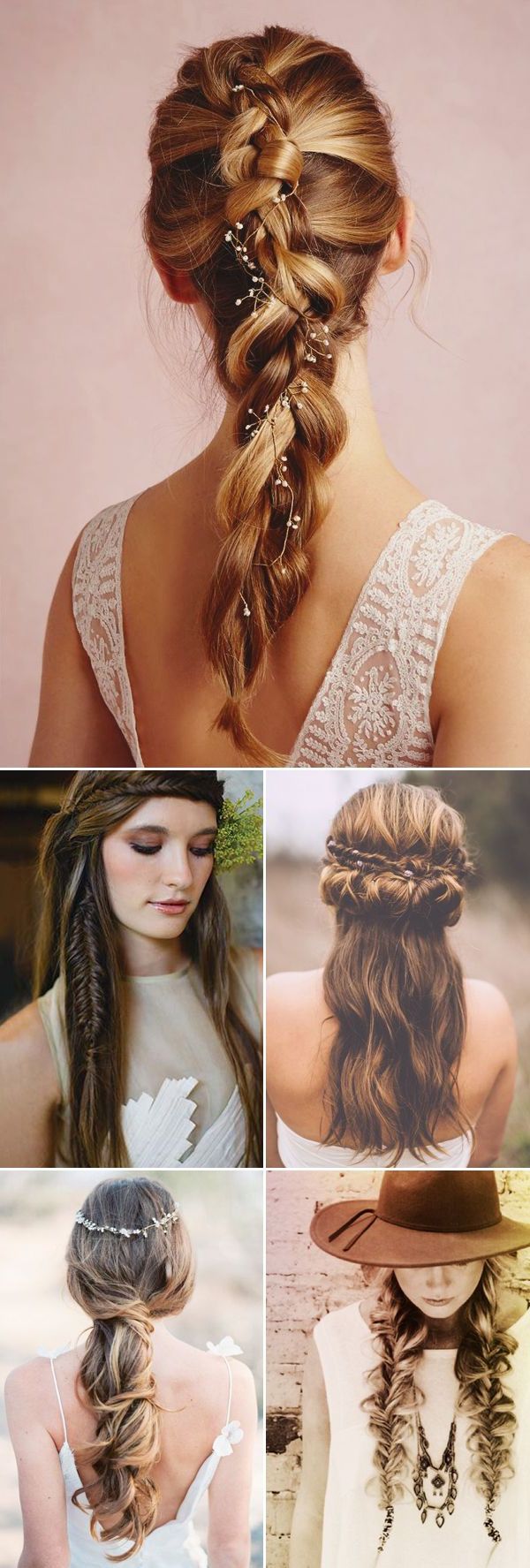 26 Boho Hairstyles With Braids – Bun Updos & Other Great New Throughout Best And Newest Renaissance Micro Braid Hairstyles (View 8 of 20)