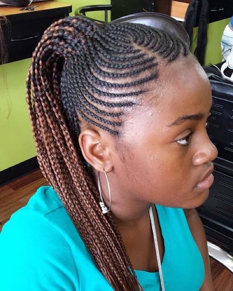 29 Magnificent Micro Braid Hairstyles For The Next Season Regarding Best And Newest Shaved Platinum Hairstyles With Micro Braids (View 15 of 20)