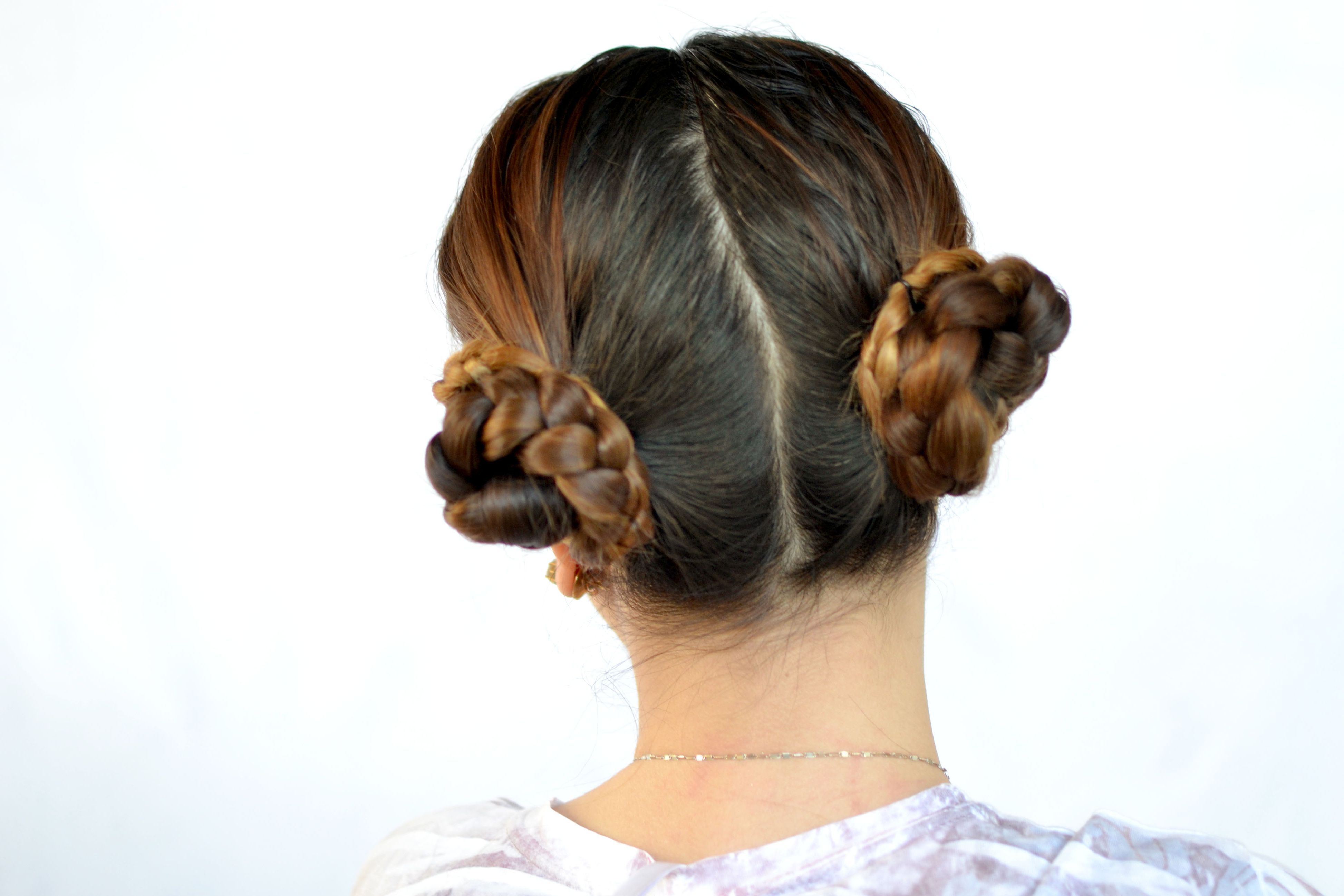 3 Ways To Create A Braided Cinnamon Bun Hairstyle – Wikihow With Regard To Most Recently Released Cinnamon Bun Braided Hairstyles (View 1 of 20)