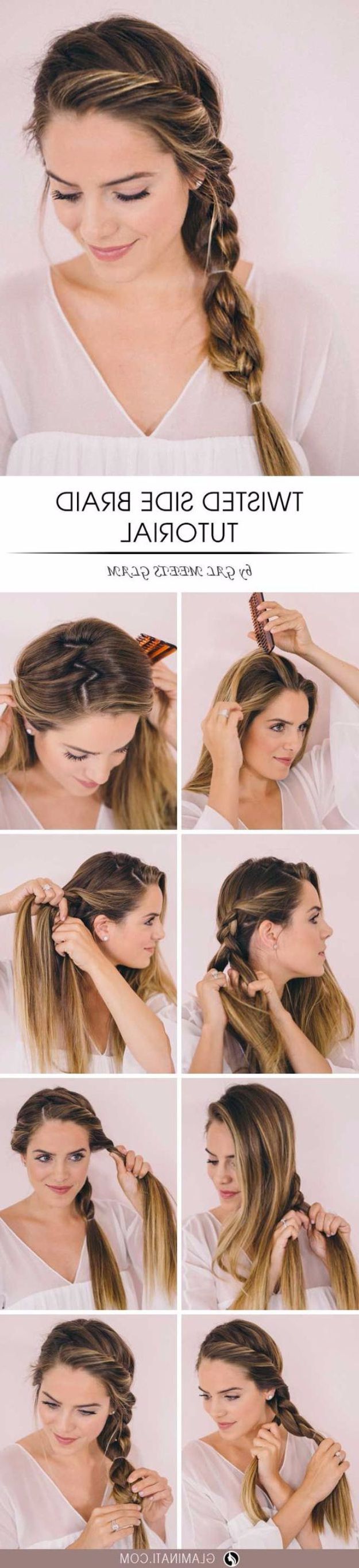 31 Cute And Easy Braids For Back To School In Most Recently Released Side Rope Braid Hairstyles For Long Hair (View 8 of 20)