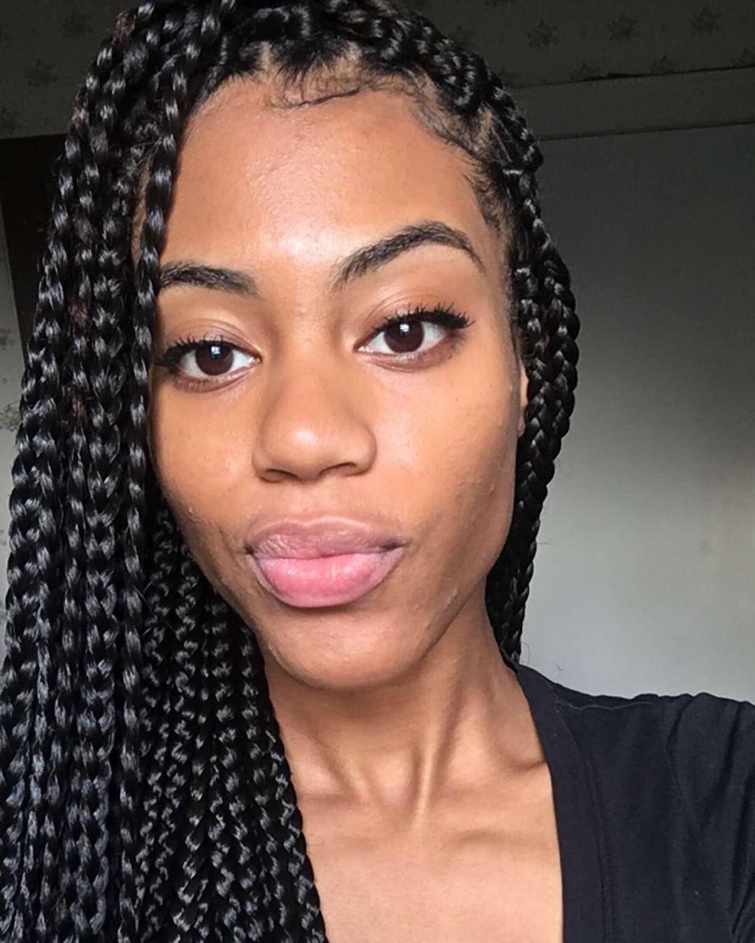 45 Stunning Medium Box Braids — Experiment With One Of With Regard To Latest Box Braided Hairstyles (View 13 of 20)