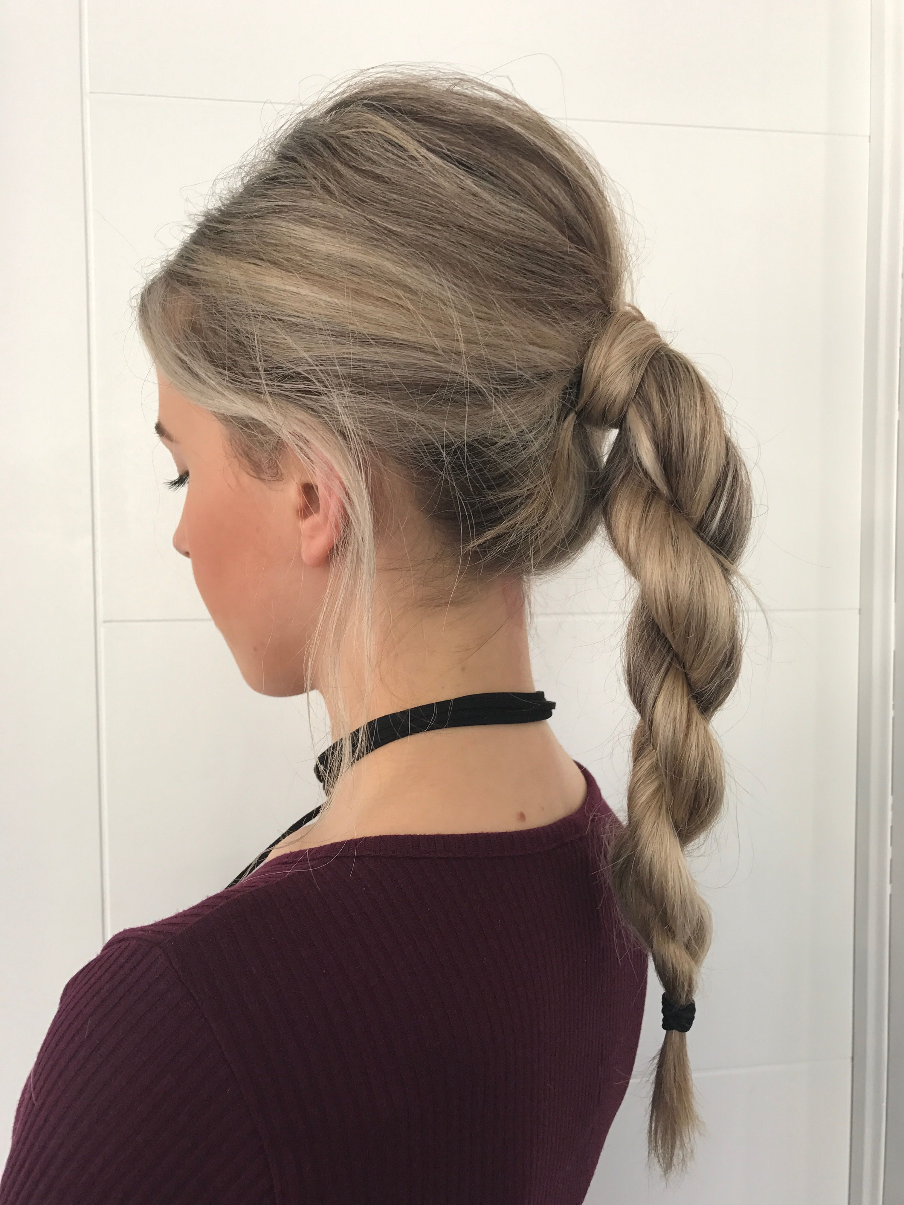 7 Cute & Easy Hairstyles For The Gym – Pureology Throughout Recent Intricate Rope Braid Ponytail Hairstyles (View 12 of 20)