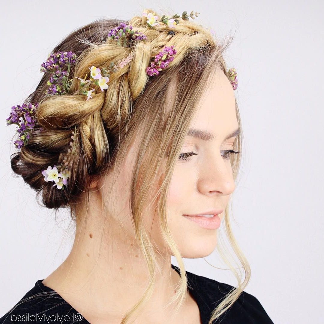 Absolutely Swooning Over This Braided Crown With Gorgeous With Regard To Famous Crowned Braid Crown Hairstyles (View 11 of 20)