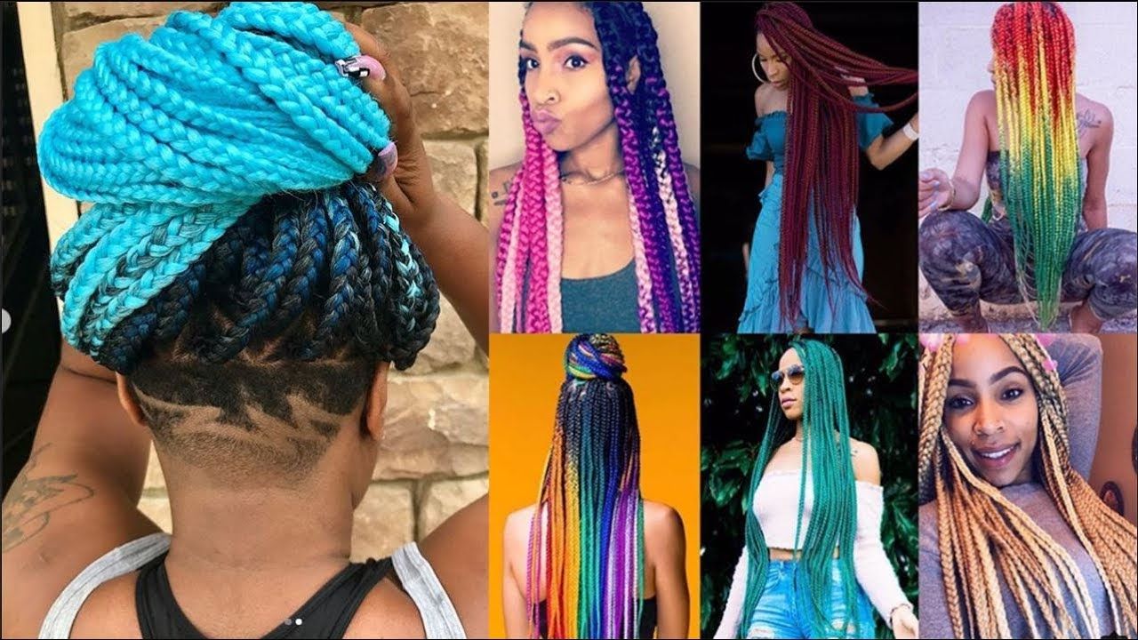 Beautiful Color Mix   Ombre Box Braids   Braids Hair Trend  (View 9 of 20)
