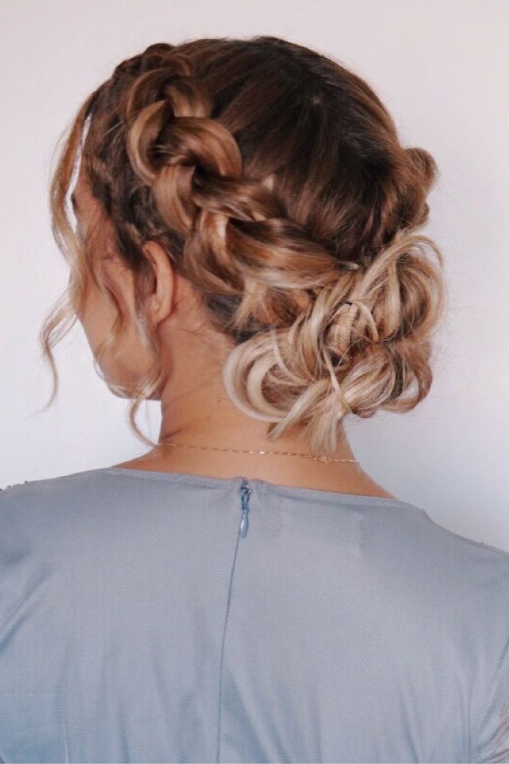 Best And Newest Dutch Braid Updo Hairstyles In Dutch Braid, Updo, Holiday Hairstyle, Prom, Wedding, Bridal (View 3 of 20)