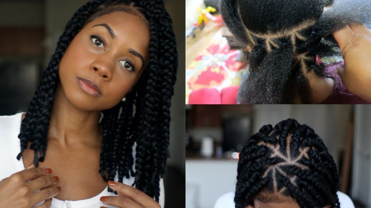 Bob Box Braids Hair Tutorial Using Rubber Band Method For Most Recently Released Bob Dookie Braid Hairstyles (View 15 of 20)