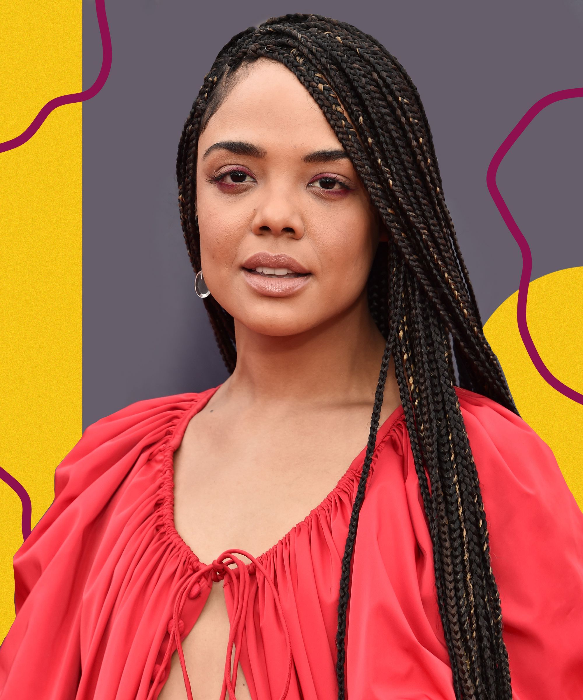 Box Braid Hairstyles We Love For Your New 2019 Look For Widely Used Half Up Box Bob Braid Hairstyles (View 17 of 20)