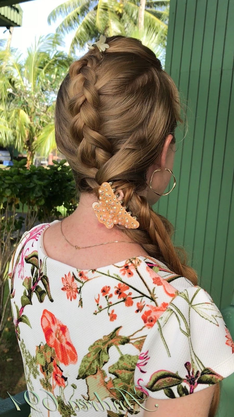 Braids & Hairstyles For Super Long Hair: Big Over The Inside Fashionable Over The Shoulder Mermaid Braid Hairstyles (View 17 of 20)