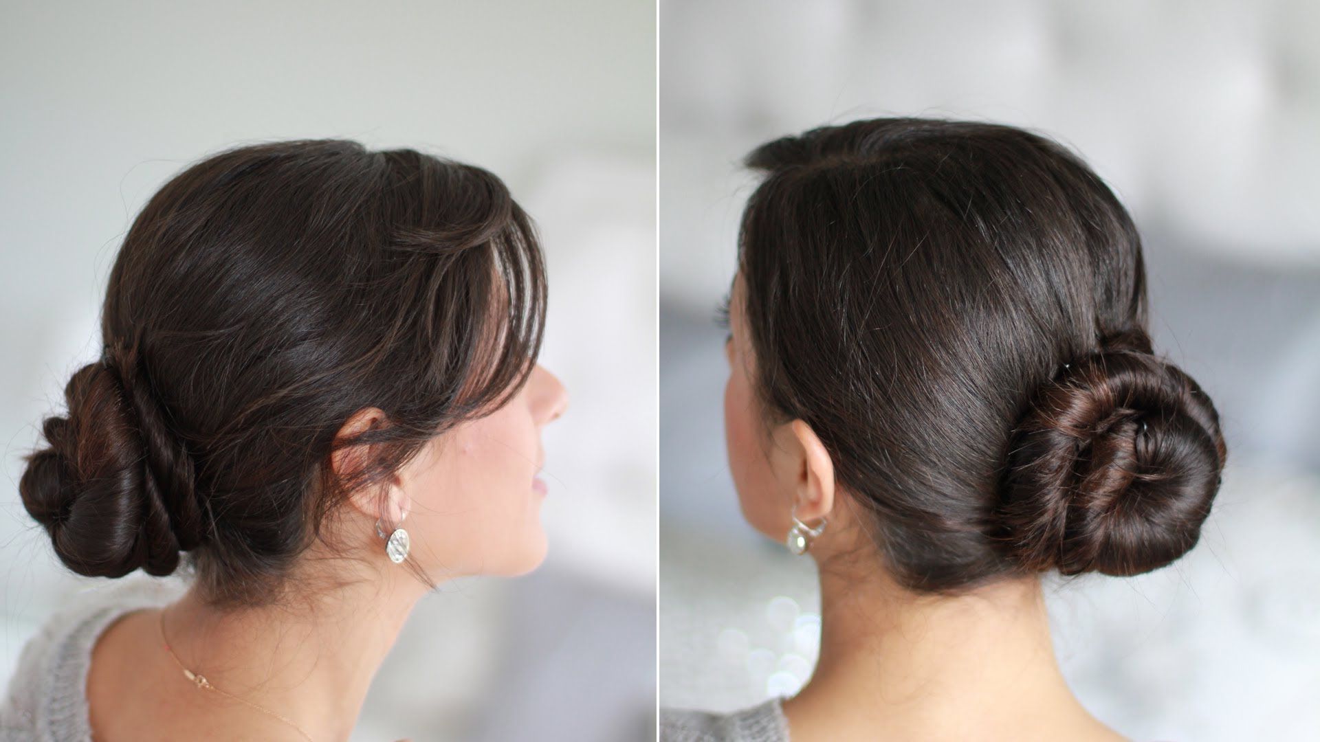 Cinnamon Bun Hairstyle Is Great For Work, School Or An Pertaining To Popular Cinnamon Bun Braided Hairstyles (View 2 of 20)