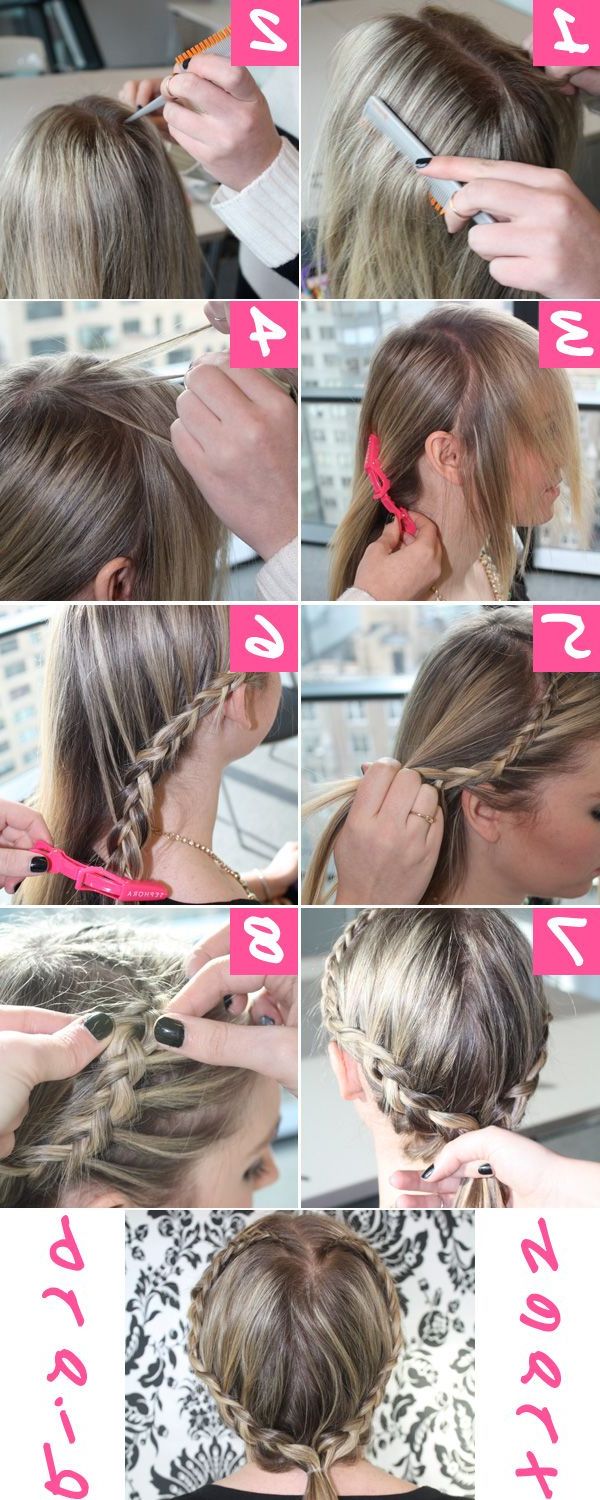 Current Heart Shaped Fishtail Under Braid Hairstyles Inside Heart Braid Tutorial – Heart Braid How To Steps (View 19 of 20)