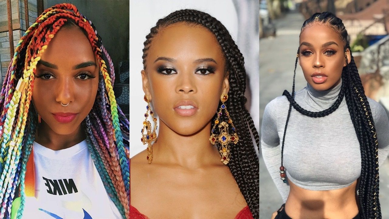 Current Kanekalon Braids With Golden Beads With 40 Stunning And Stylish Goddess Braids Hairstyles – Haircuts (View 19 of 20)