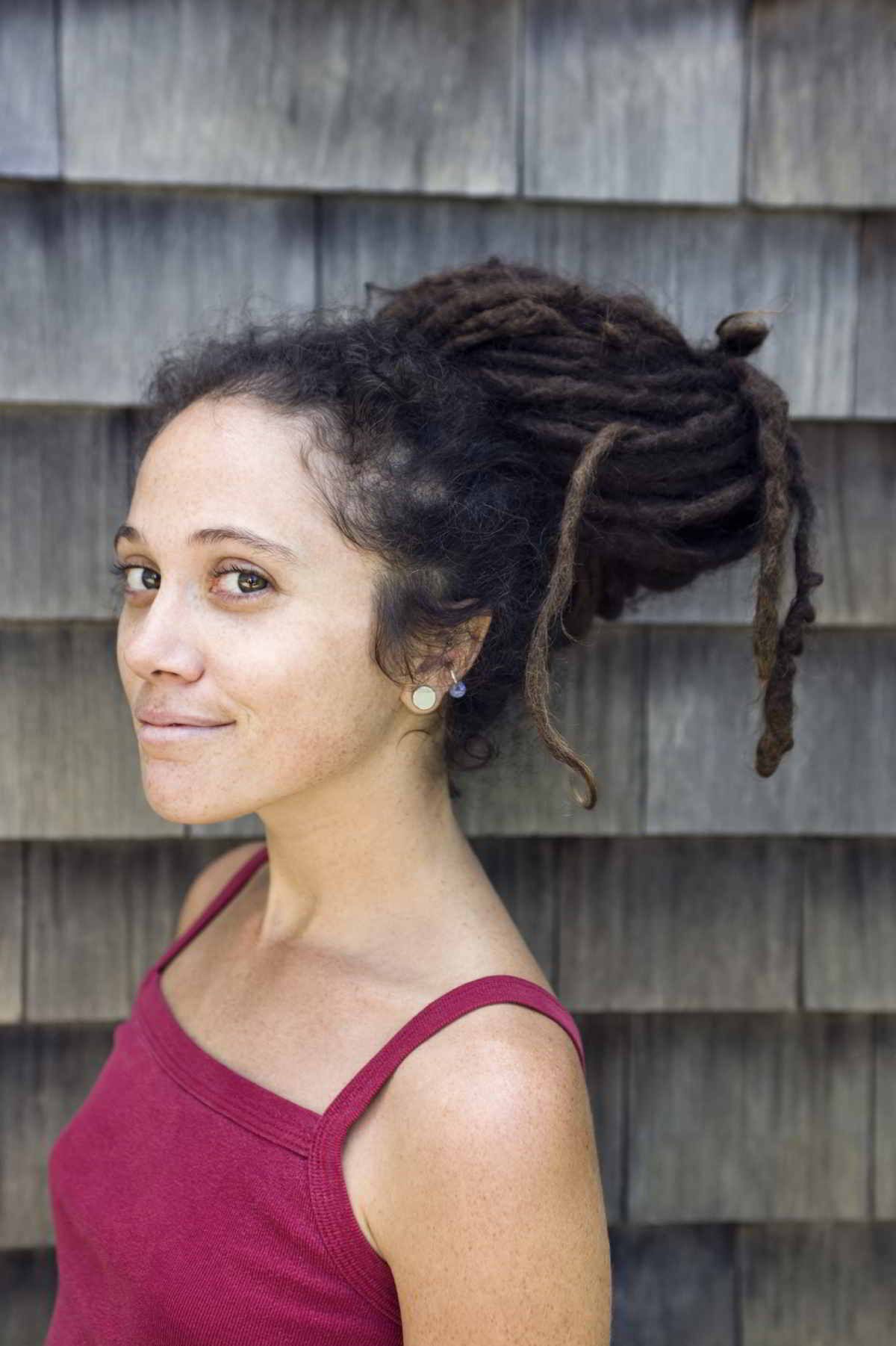 Dreadlock Styles For Women That Look Oh So Very Cool Regarding Newest Tightly Coiled Gray Dreads Bun Hairstyles (View 15 of 20)