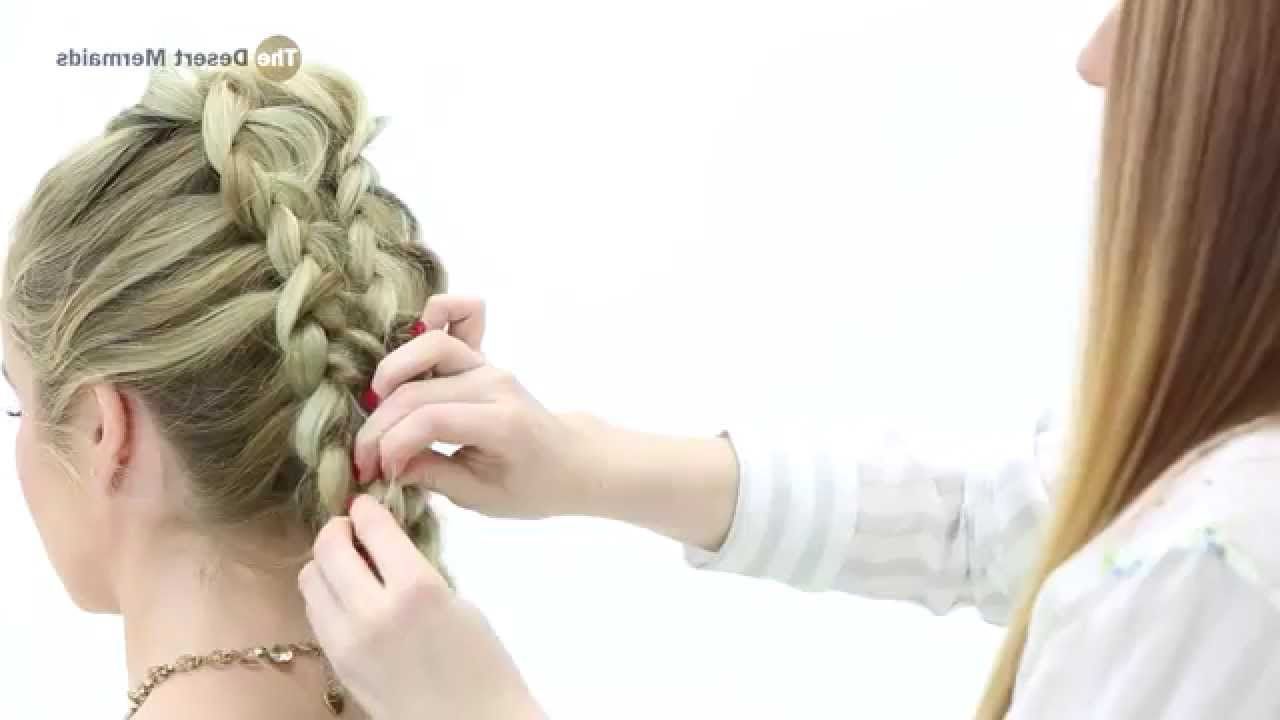 Easy Messy Mohawk Braid! Within Current Braided Mermaid Mohawk Hairstyles (View 7 of 20)